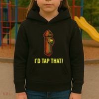 ID Tap That Funny Firefighter Kids Hoodie thumb 3