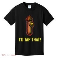 ID Tap That Funny Firefighter Kids T-Shirt thumb 0