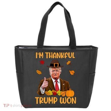 Im Thankful Trump Won Thanksgiving Tote Bag
