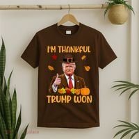 Im Thankful Trump Won Thanksgiving T-Shirt thumb 2