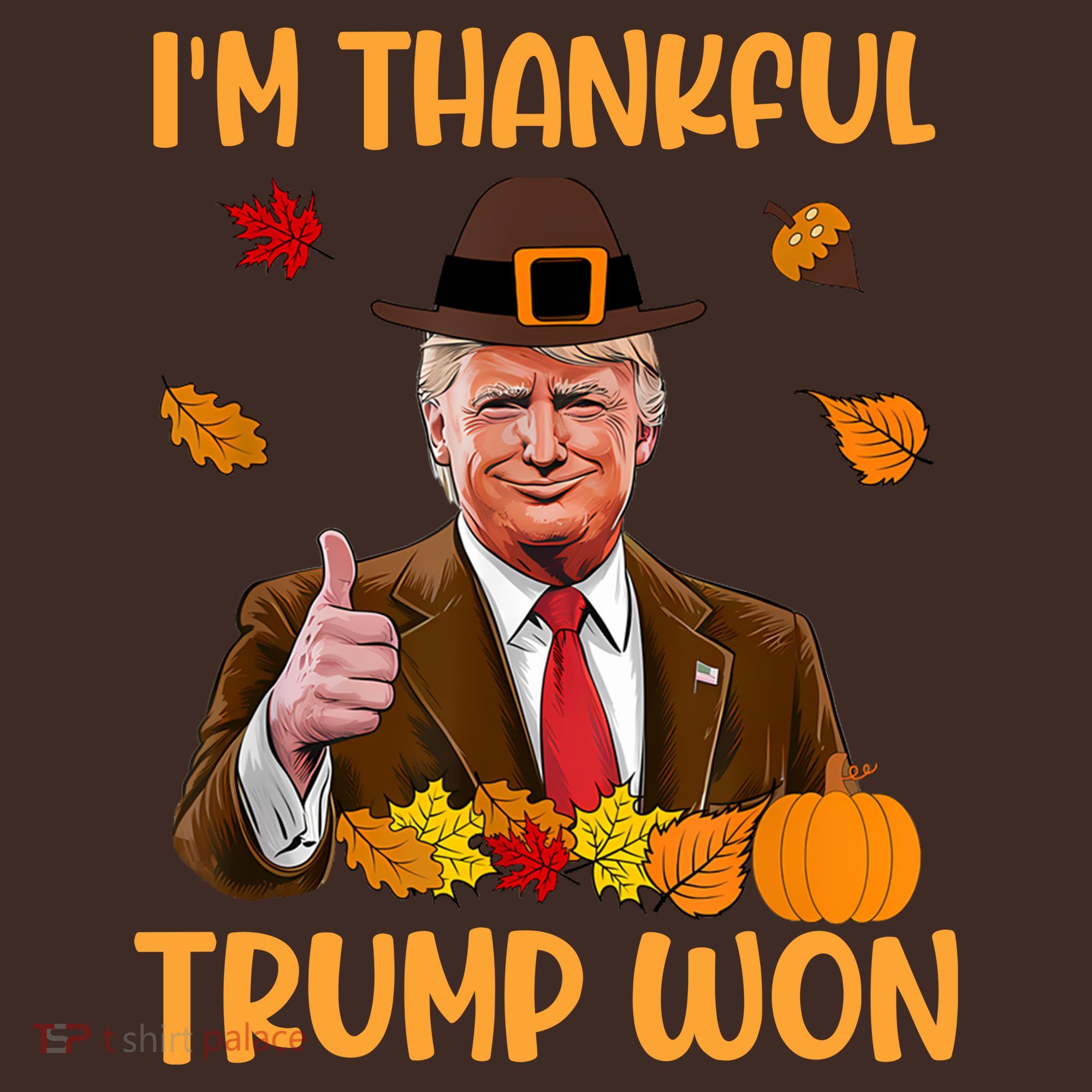 Im Thankful Trump Won Thanksgiving Beanie