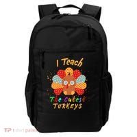 I Teach The Cutest Turkeys Backpack thumb 0