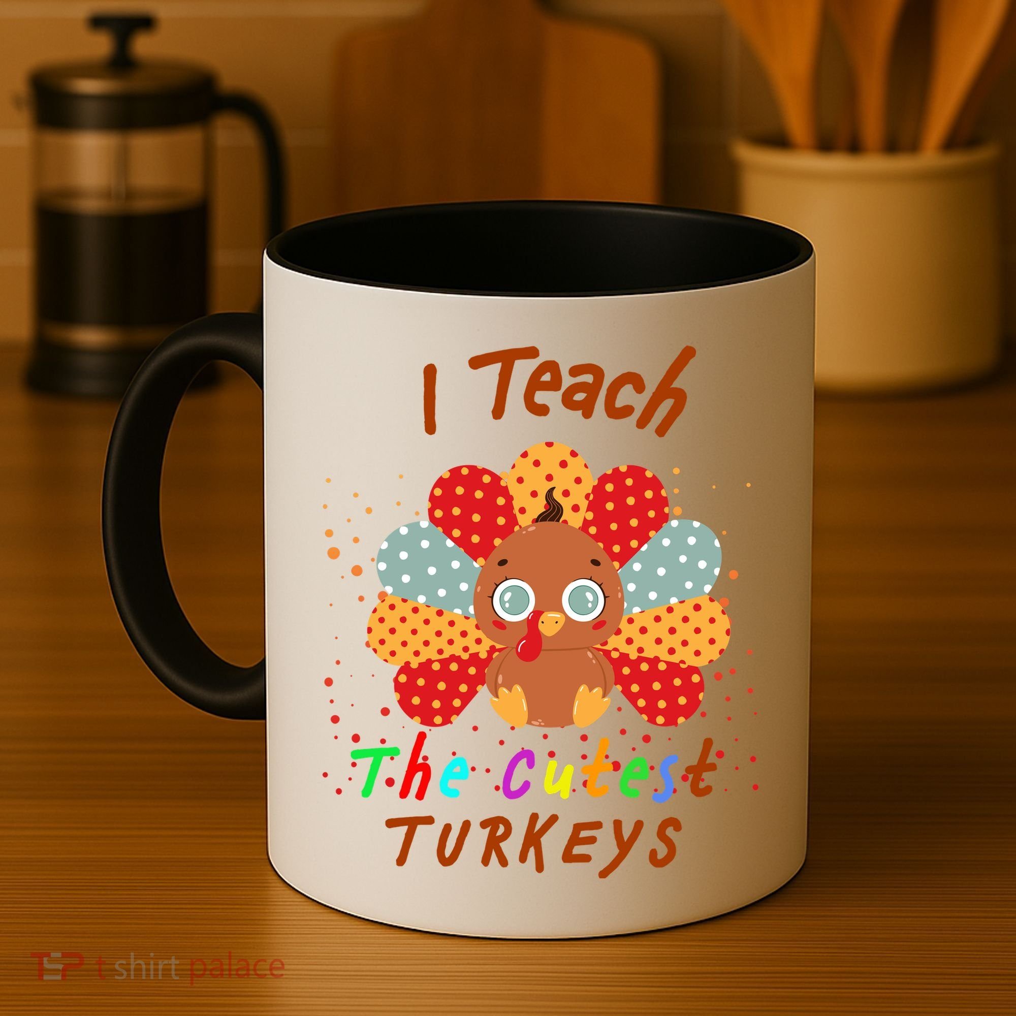 I Teach The Cutest Turkeys Coffee Mug