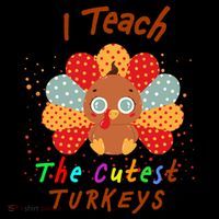 I Teach The Cutest Turkeys Coffee Mug thumb 5