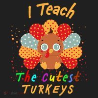 I Teach The Cutest Turkeys Tumbler thumb 3