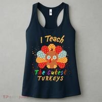 I Teach The Cutest Turkeys Women's Tank Top thumb 3