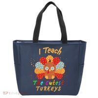 I Teach The Cutest Turkeys Tote Bag thumb 0