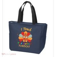 I Teach The Cutest Turkeys Tote Bag thumb 3