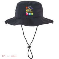 I Teach The Cutest Little Monsters Halloween Costume Teacher Bucket Hat thumb 0