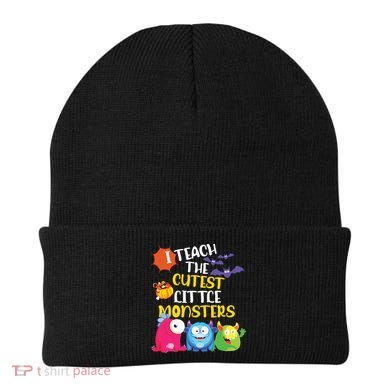 I Teach The Cutest Little Monsters Halloween Costume Teacher Beanie