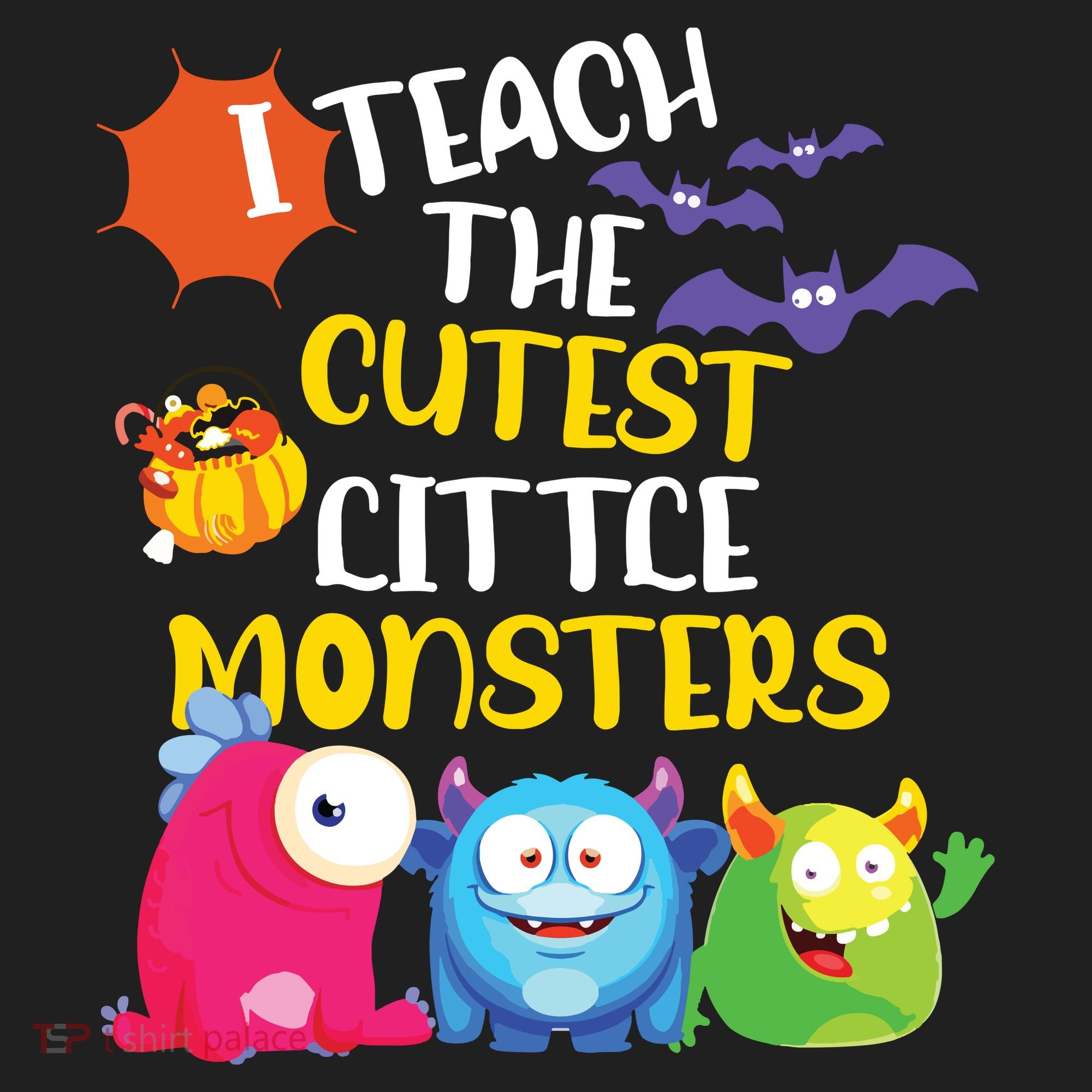I Teach The Cutest Little Monsters Halloween Costume Teacher Beanie
