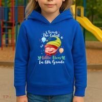 I Teach The Cutest Little Elves In 6Th Grade Teacher Xmas Gift Kids Hoodie thumb 3