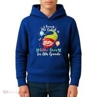 I Teach The Cutest Little Elves In 6Th Grade Teacher Xmas Gift Kids Hoodie thumb 4