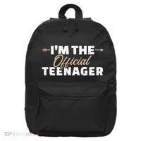 I'm the teenager 13th birthday 16 in Basic Backpack thumb 0