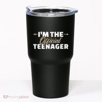 I'm the teenager 13th birthday Tumbler thumb 0