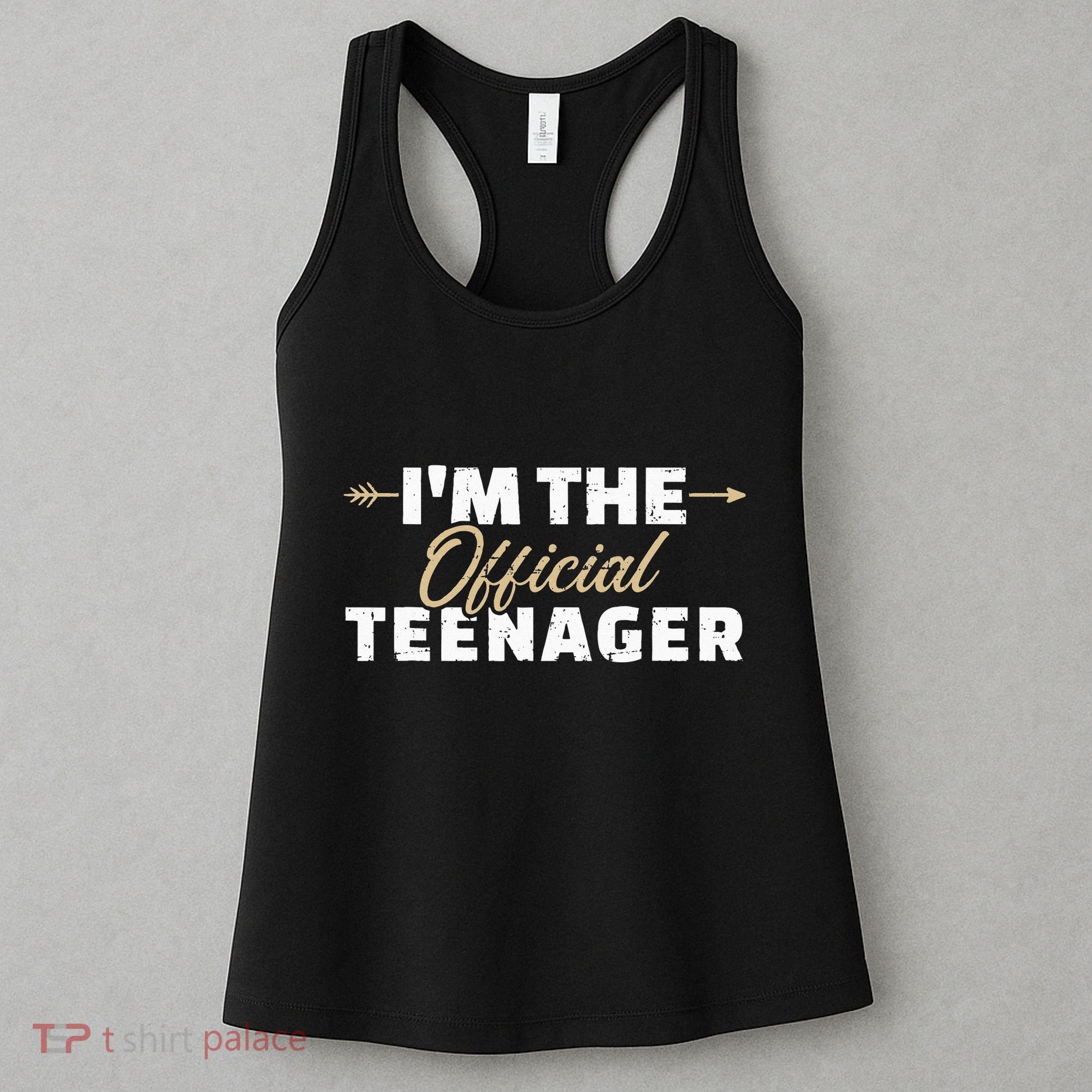 I'm the teenager 13th birthday Women's Tank Top
