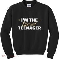 I'm the teenager 13th birthday Kids Sweatshirt thumb 0