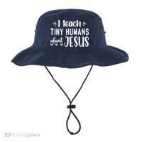 I Teach Tiny Humans About Jesus Bucket Hat thumb 0