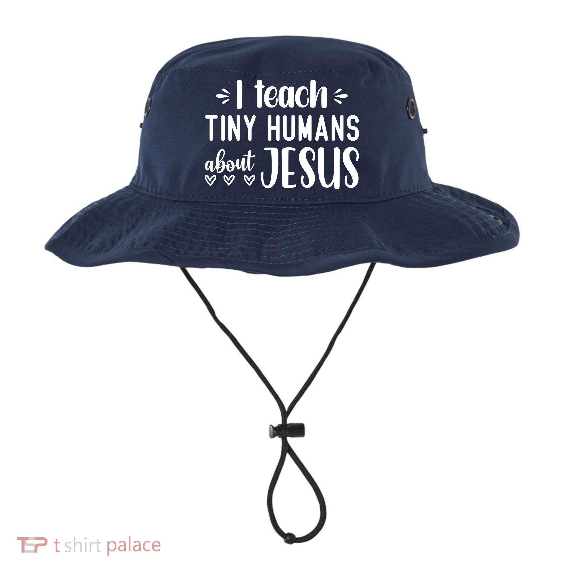 I Teach Tiny Humans About Jesus Bucket Hat