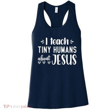 I Teach Tiny Humans About Jesus Women's Tank Top