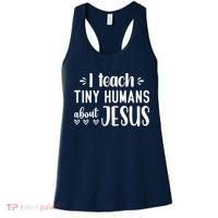 I Teach Tiny Humans About Jesus Women's Tank Top thumb 0