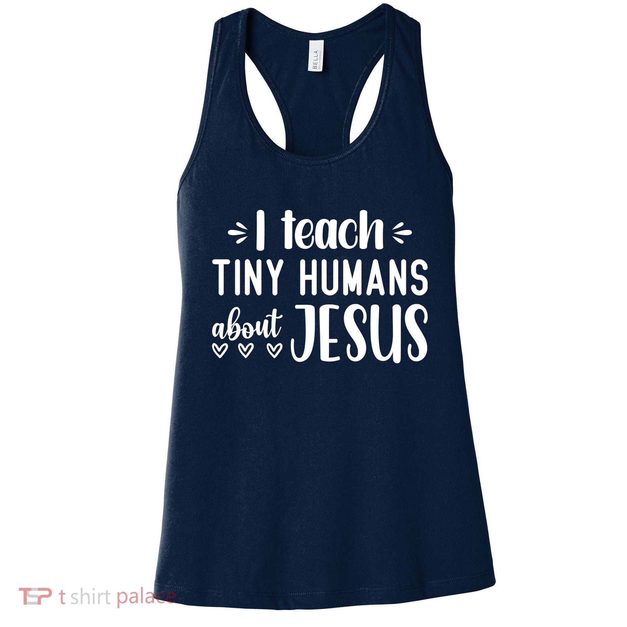 I Teach Tiny Humans About Jesus Women's Tank Top