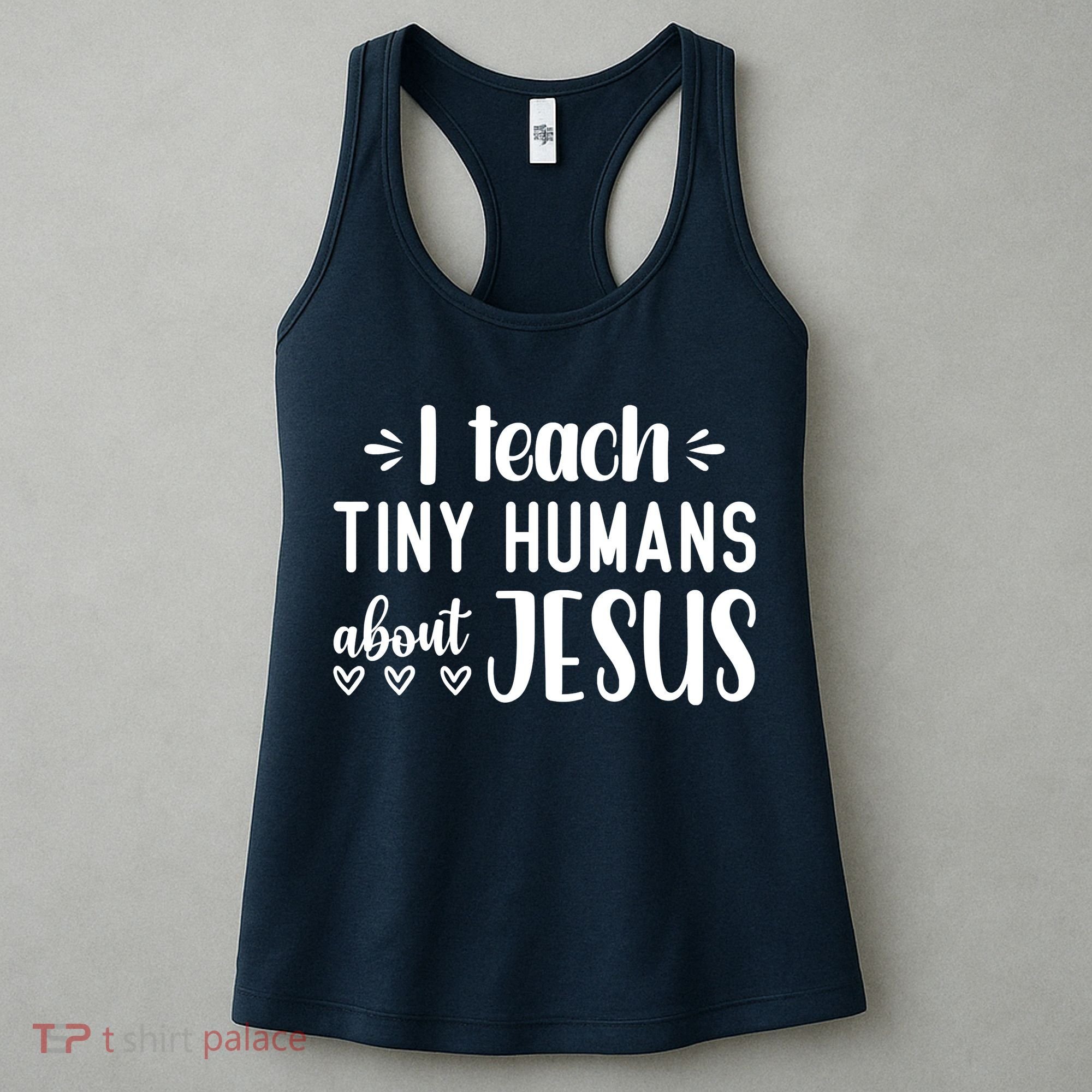 I Teach Tiny Humans About Jesus Women's Tank Top