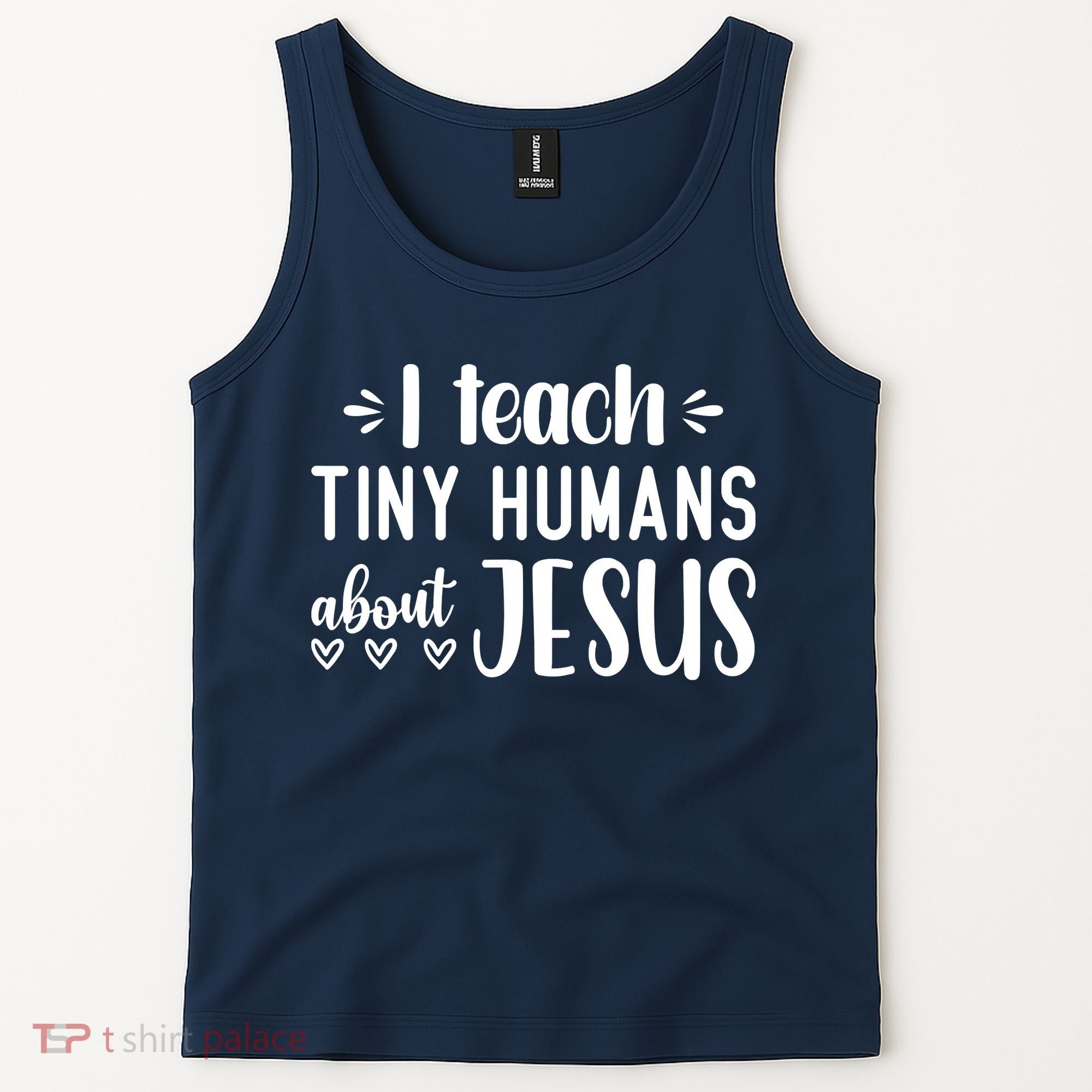 I Teach Tiny Humans About Jesus Tank Top
