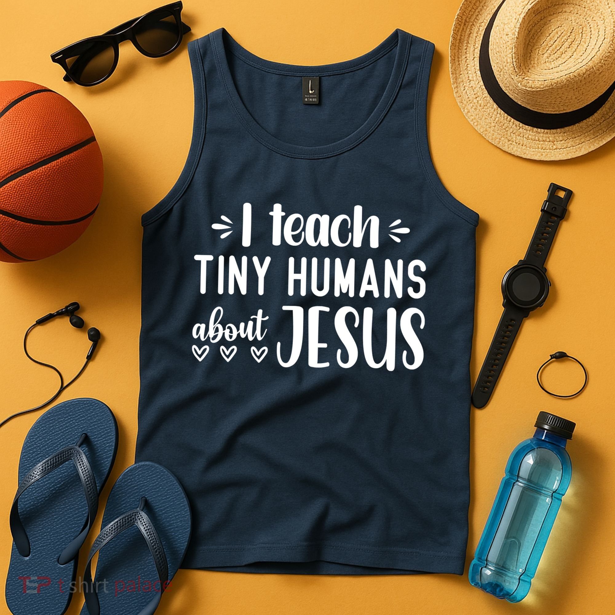 I Teach Tiny Humans About Jesus Tank Top