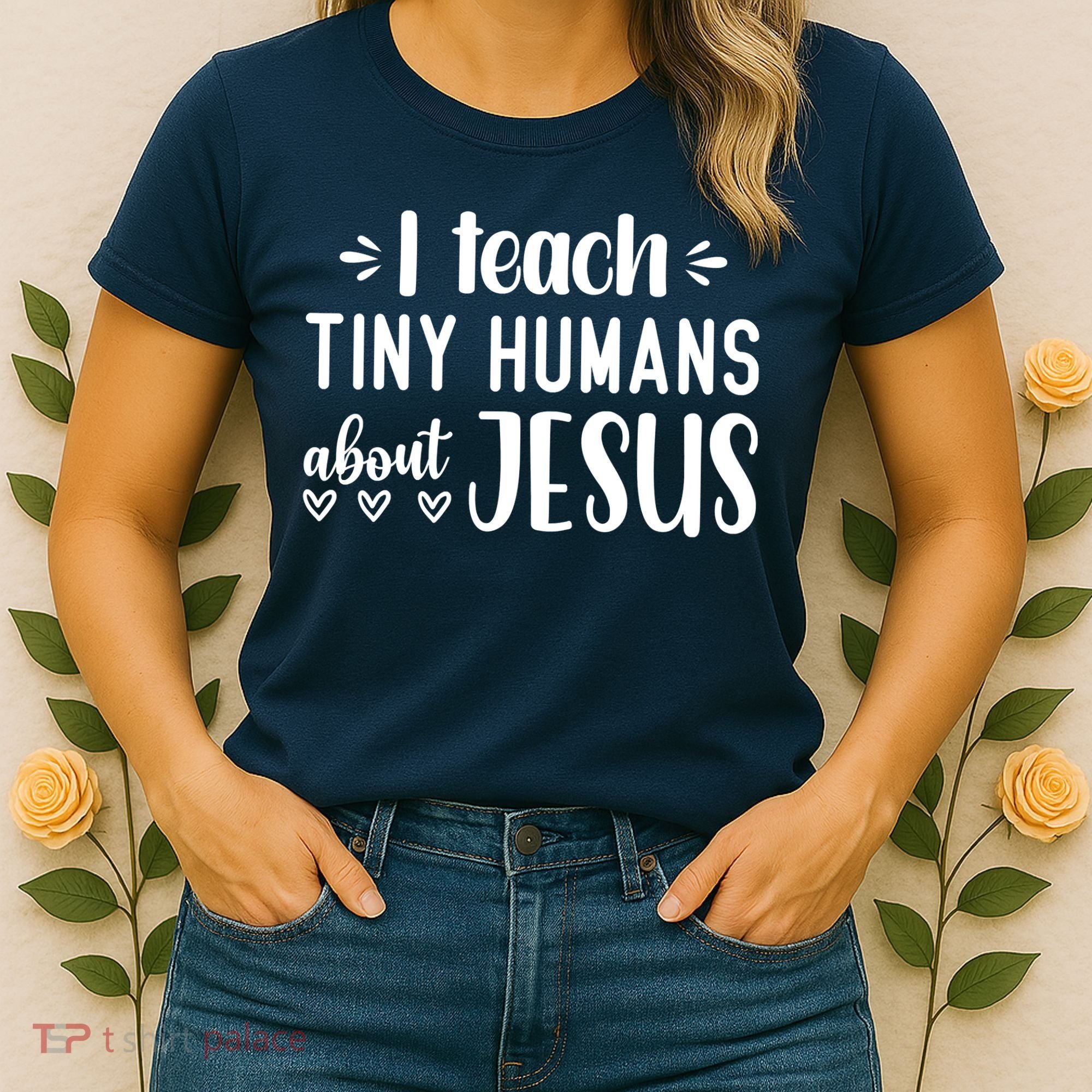 I Teach Tiny Humans About Jesus Women's T-Shirt