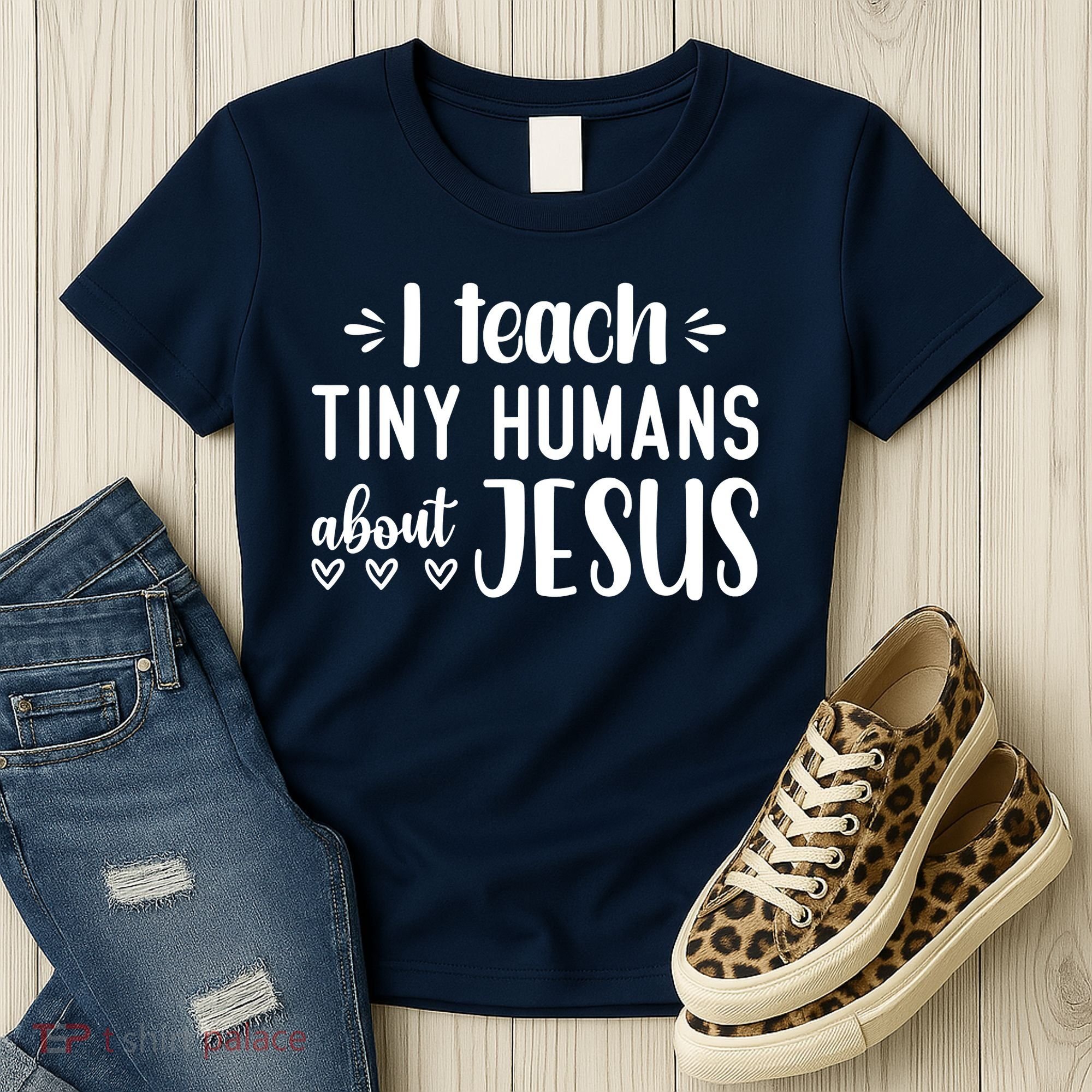 I Teach Tiny Humans About Jesus Women's T-Shirt