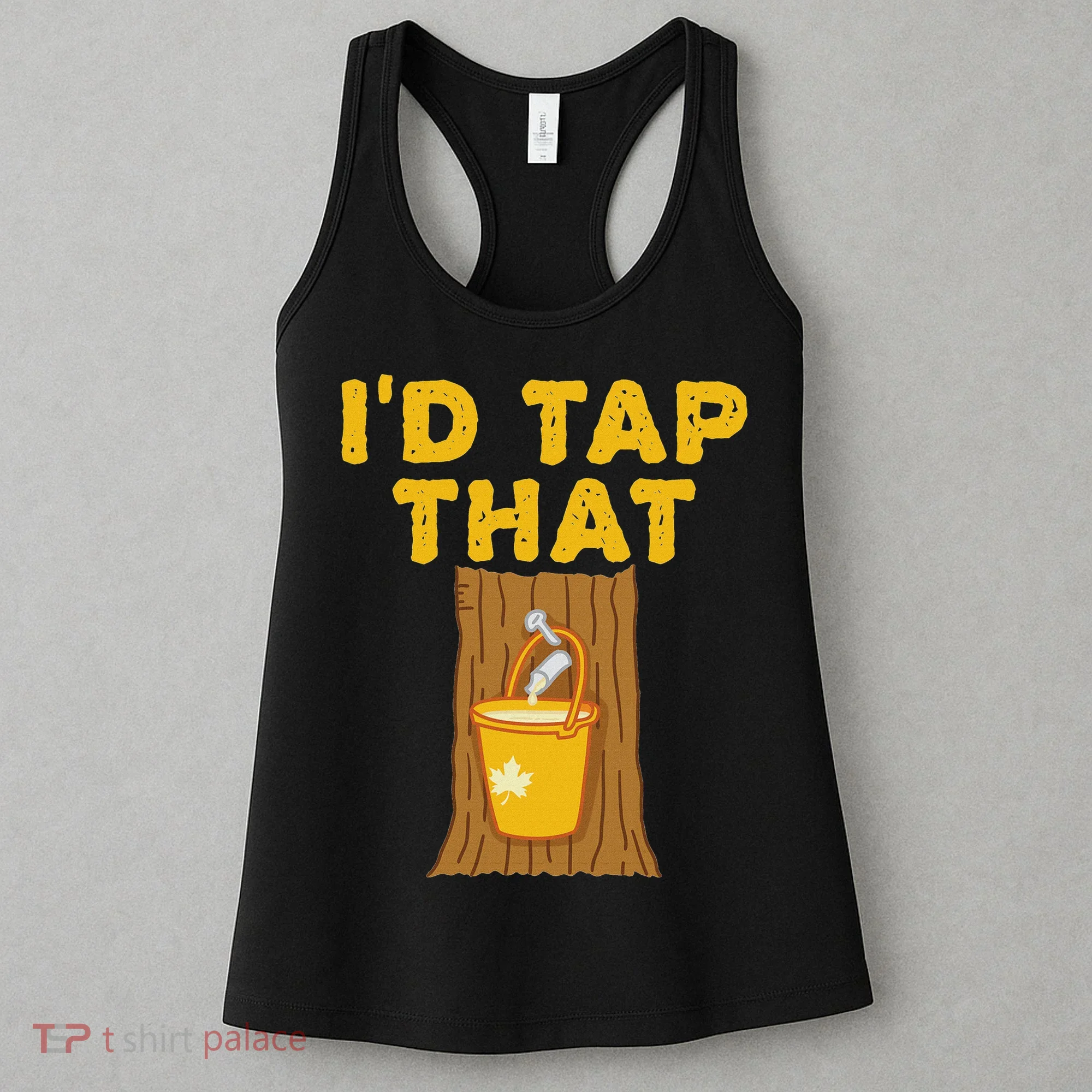 ID Tap That Maple Tree Maple Syrup Women's Tank Top