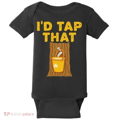 ID Tap That Maple Tree Maple Syrup Baby Bodysuit