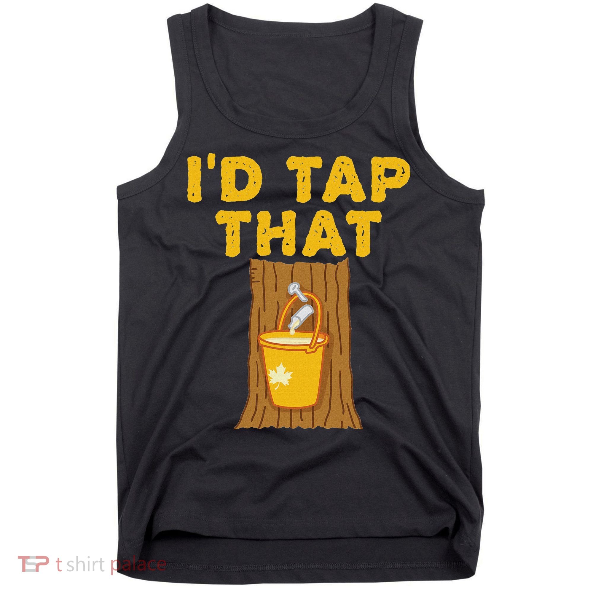 ID Tap That Maple Tree Maple Syrup Tank Top