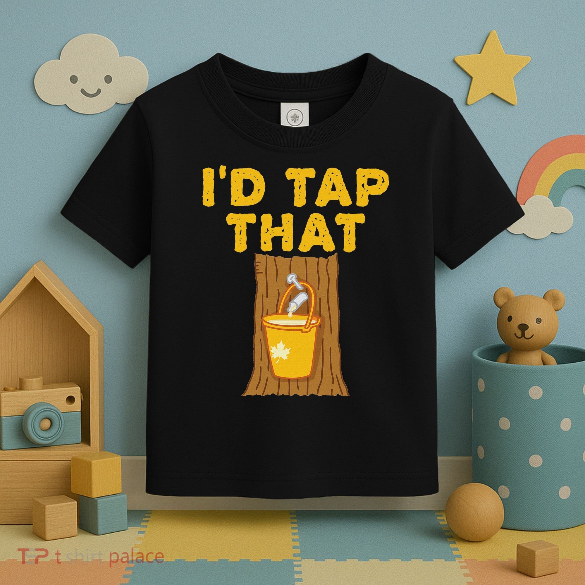 ID Tap That Maple Tree Maple Syrup Toddler T-Shirt