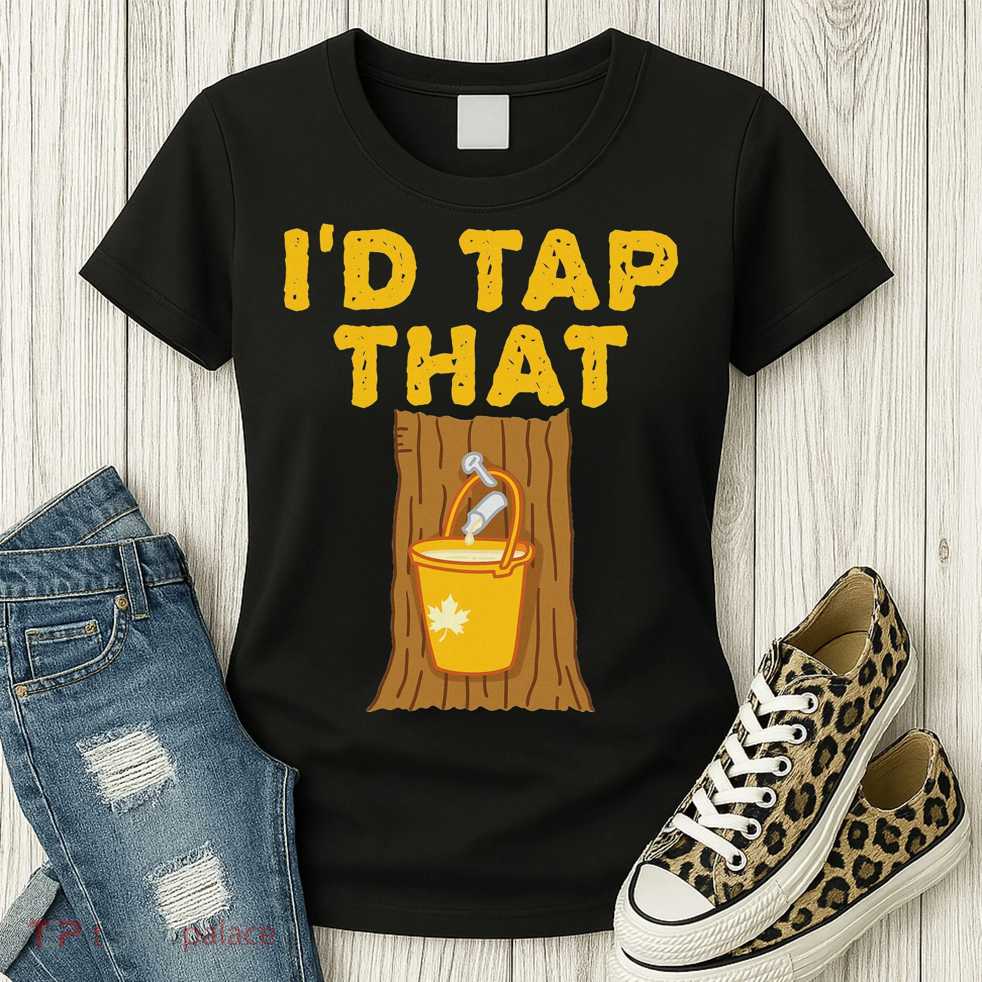 ID Tap That Maple Tree Maple Syrup Women's T-Shirt