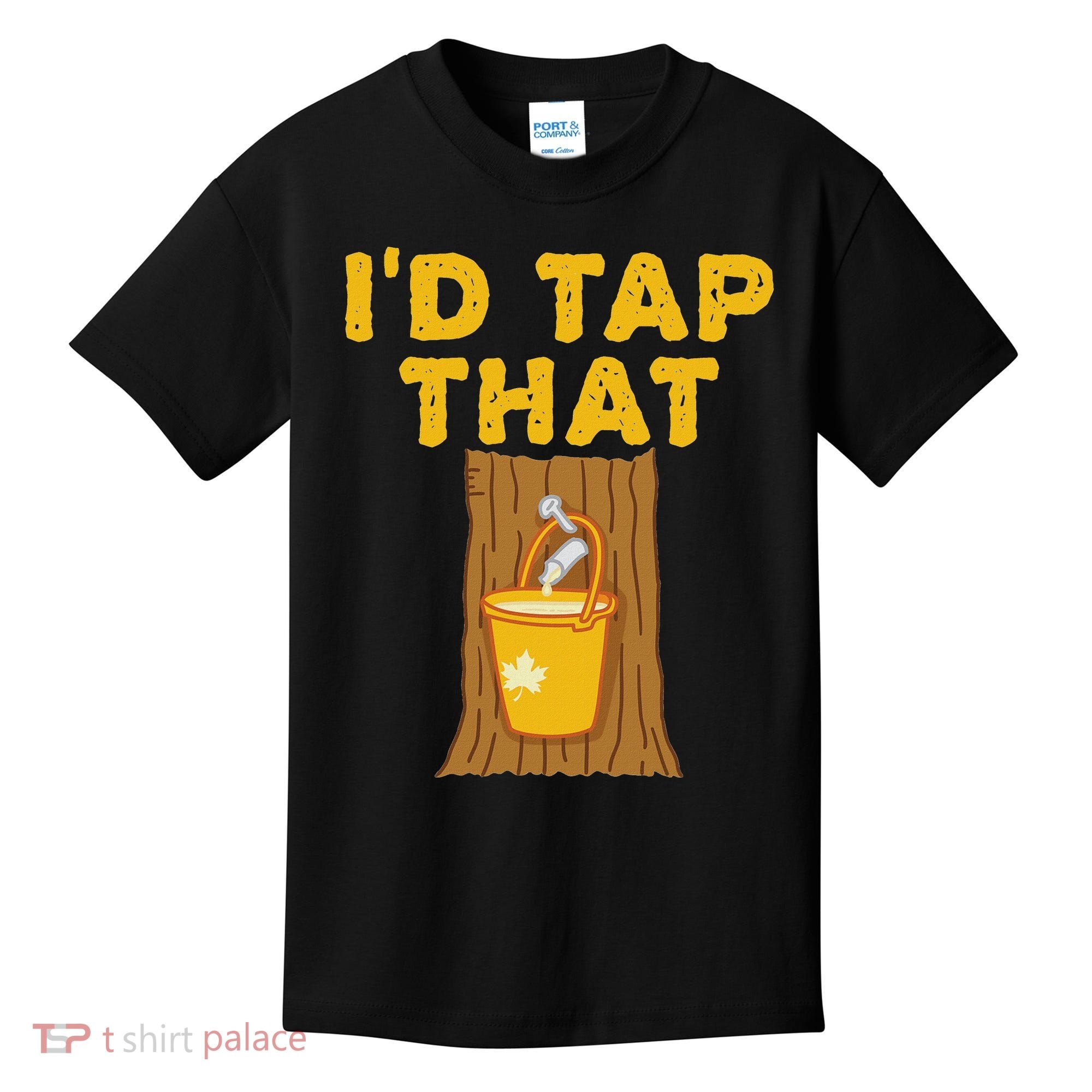 ID Tap That Maple Tree Maple Syrup Kids T-Shirt