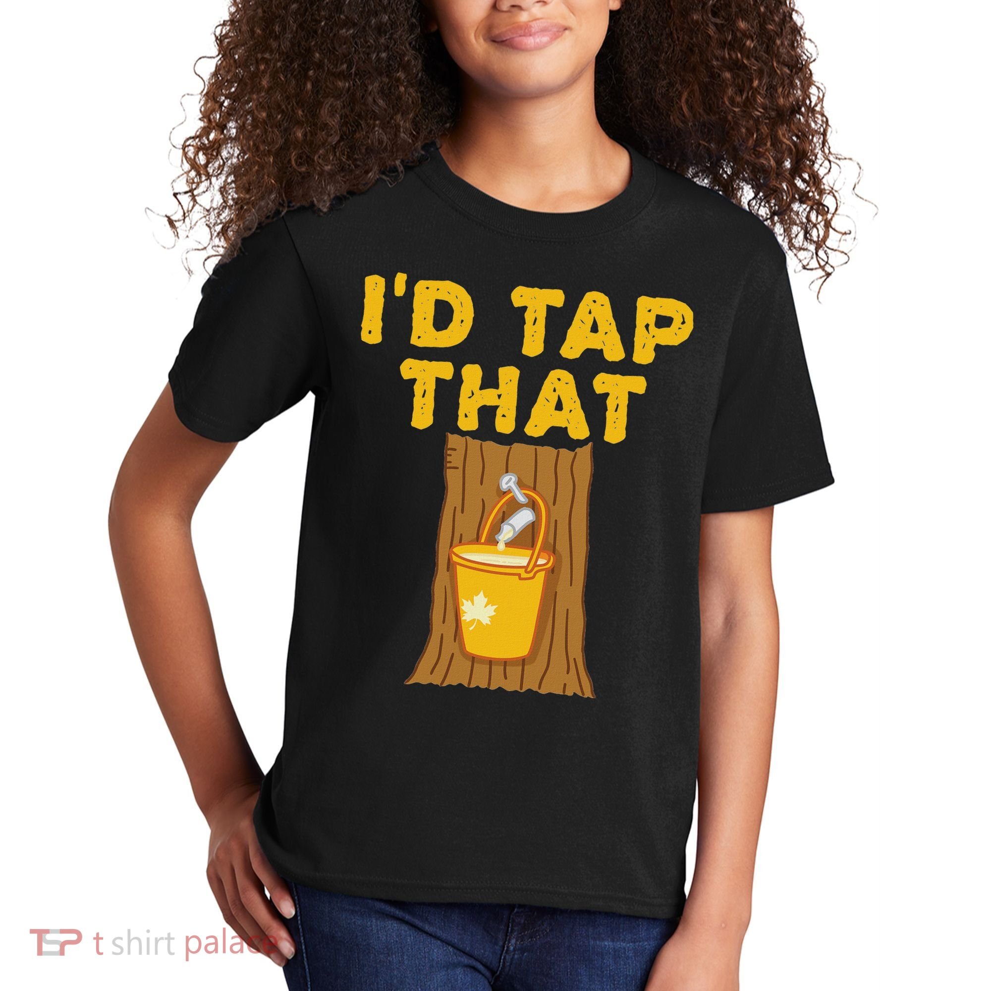 ID Tap That Maple Tree Maple Syrup Kids T-Shirt