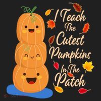 I Teach The Cutest Pumpkins In The Patch Women's Sweatshirt thumb 2