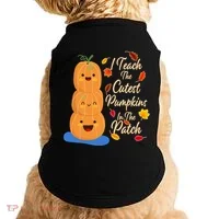 I Teach The Cutest Pumpkins In The Patch Doggie Tank thumb 0