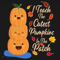 I Teach The Cutest Pumpkins In The Patch Ornament thumb 1