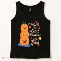 I Teach The Cutest Pumpkins In The Patch Tank Top thumb 2