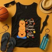 I Teach The Cutest Pumpkins In The Patch Tank Top thumb 4