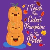 I Teach The Cutest Pumpkins In The Patch Toddler Hoodie thumb 2