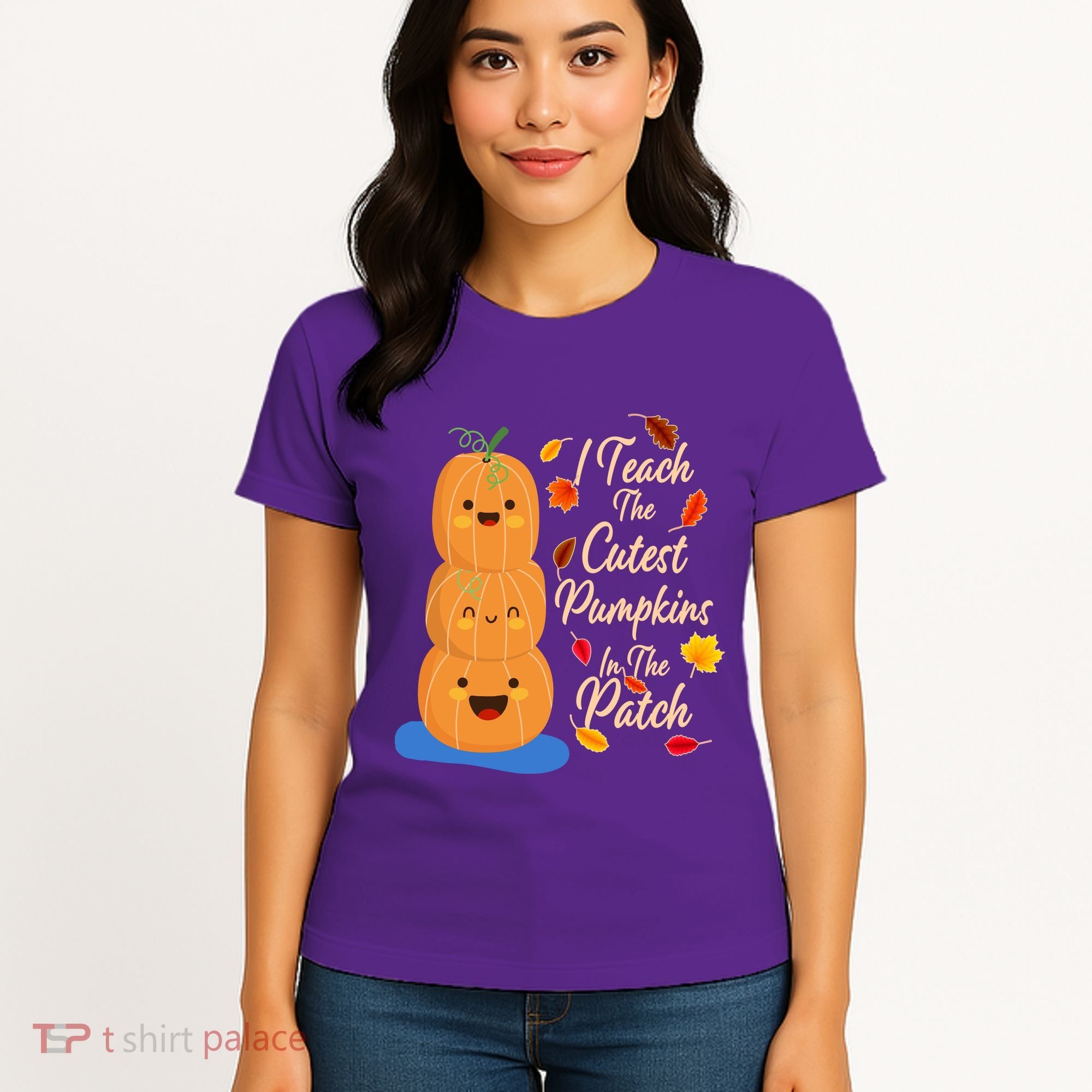I Teach The Cutest Pumpkins In The Patch Women's T-Shirt