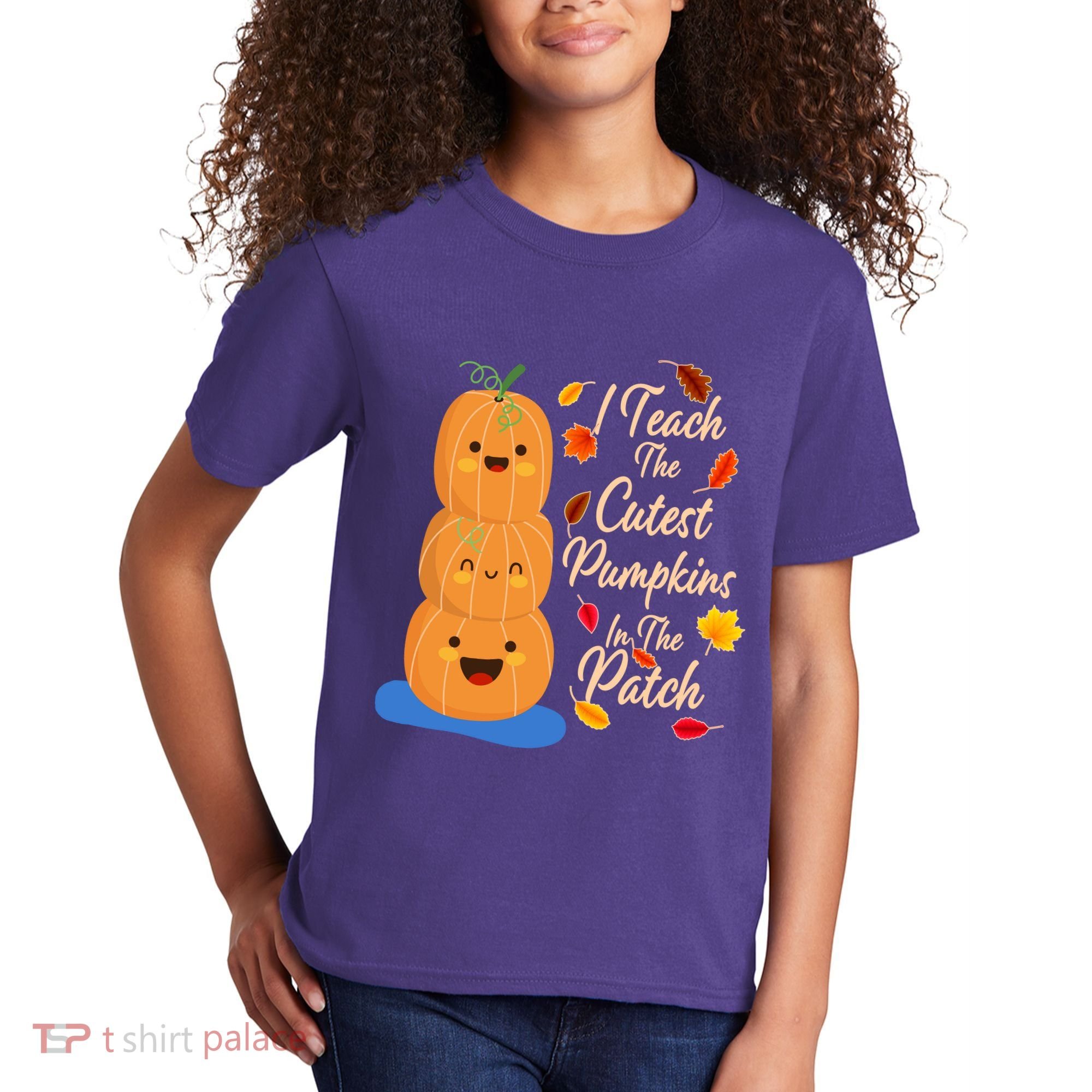 I Teach The Cutest Pumpkins In The Patch Kids T-Shirt