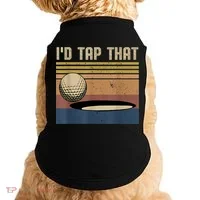 I’d Tap That Funny Golf Doggie Tank thumb 0