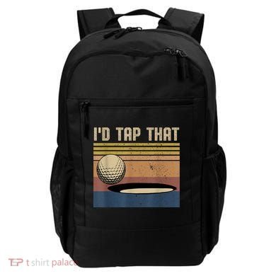 I’d Tap That Funny Golf Backpack