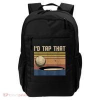 I’d Tap That Funny Golf Backpack thumb 0