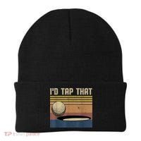 I’d Tap That Funny Golf Beanie thumb 0